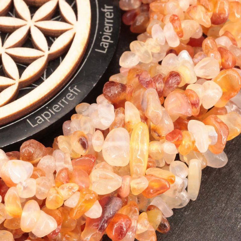 Cornaline | Perles pierres naturelles - La Pierre FR