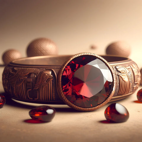 Histoire et Origine du Grenat