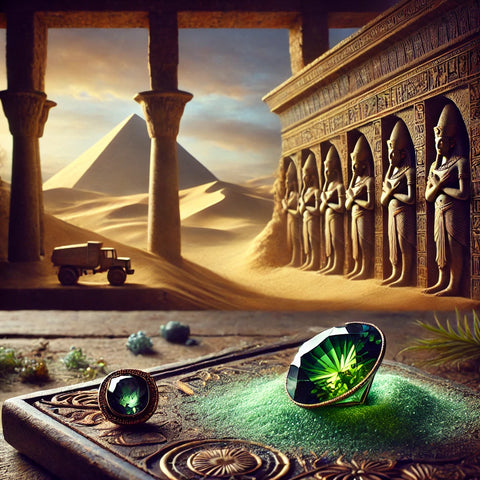 Histoire du Péridot : la pierre solaire de l'Égypte ancienne