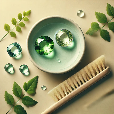 Entretien et Purification du Péridot et du Spinelle