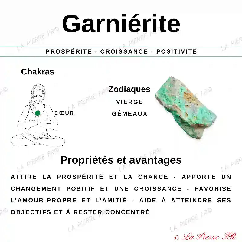 Sphère en Garniérite - Boule en pierre naturelle