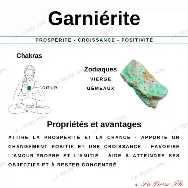Sphère en Garniérite - Boule en pierre naturelle