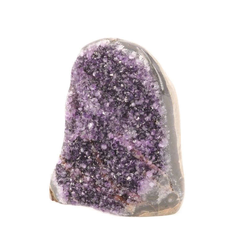 Géode Améthyste d'Uruguay à poser de 598g - La Pierre FR