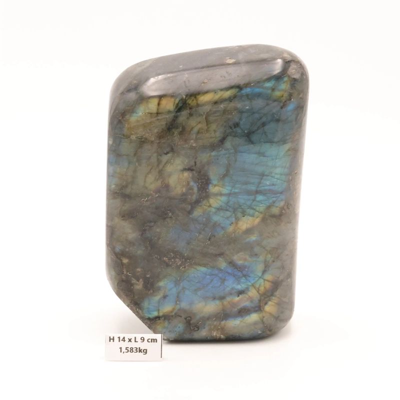 Labradorite 1,583Kg de Madagascar - La Pierre FR