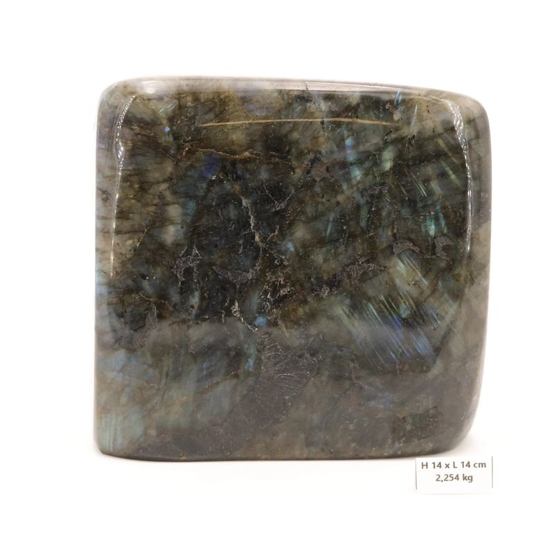 Labradorite 2,254Kg de Madagascar - La Pierre FR