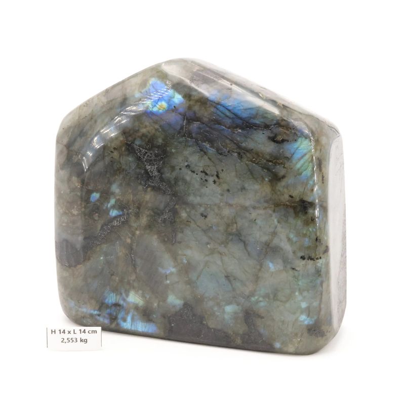 Labradorite 2,553Kg de Madagascar - La Pierre FR