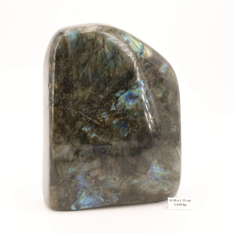 Labradorite 3,638Kg de Madagascar - La Pierre FR