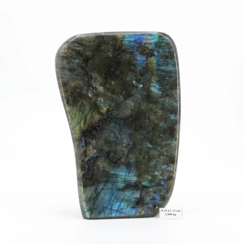 Très Grande Labradorite de Madagascar (3.846 Kg)