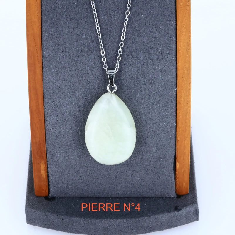 Pendentif Amazonite| Pendentif pierre naturelle - La Pierre FR