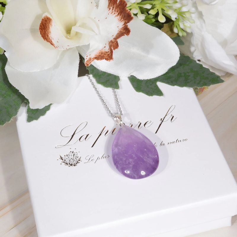 Bijou améthyste pour la protection et la sérénité