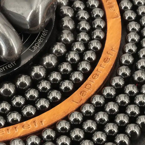 Perles Hématite Magnétique en pierre naturelle - Qualité AAA