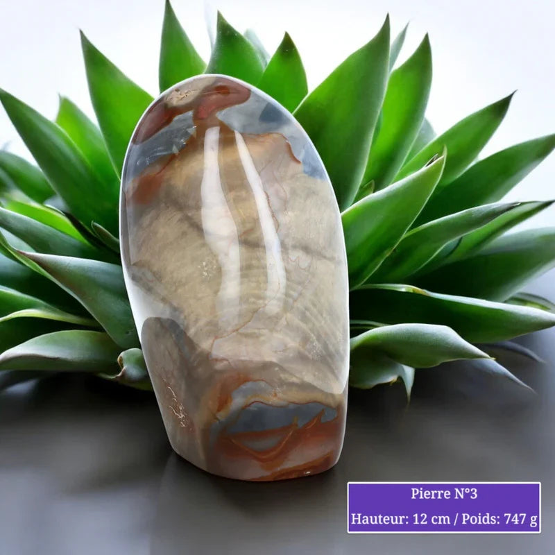 Pierre en Jaspe Impérial - Forme Libre minéraux