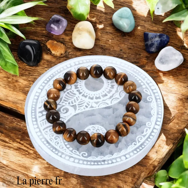 Plaque Sélénite Feng Shui (10cm) - Harmonie & Rechargement | La Pierre Fr