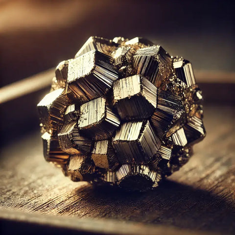 Pyrite, pierre d'abondance et de prospérité