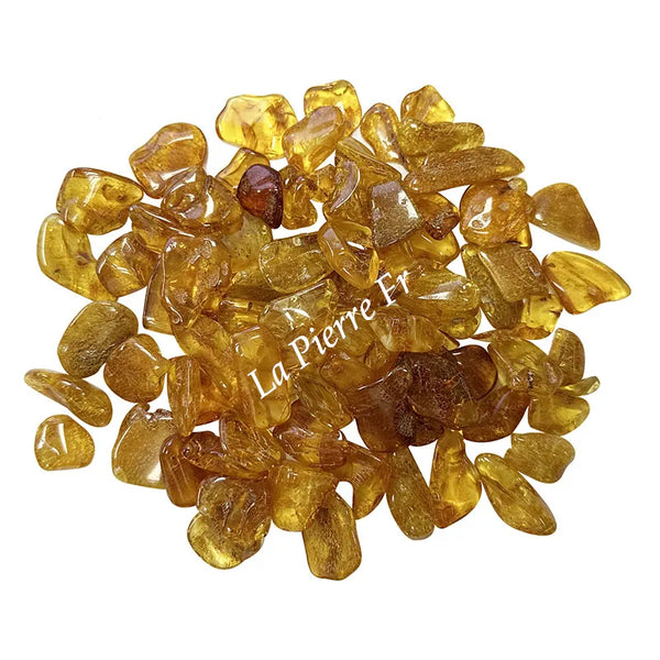 Ambre naturel – résine fossile dorée et vertus en lithothérapie
