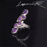 Bague améthyste et argent 925 - La Pierre FR