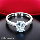 Bague en Aigue Marine 