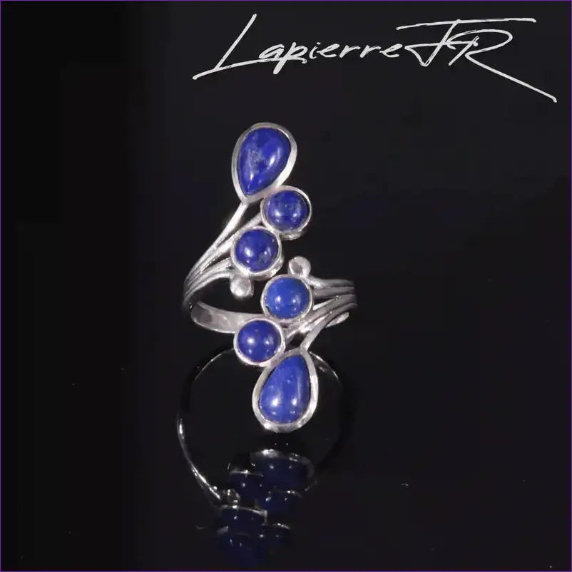 Bague en Lapis Lazuli sur argent 925 - La Pierre FR