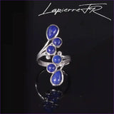 Bague en Lapis Lazuli sur argent 925 - La Pierre FR