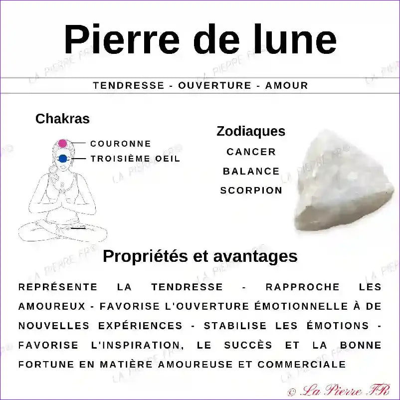Bague Pierre de lune et opale « Luminae » - Argent 925 - La Pierre FR