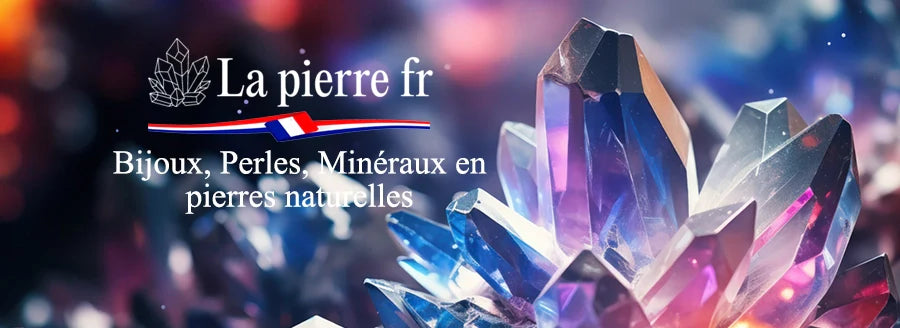 Bannière principale du site La Pierre FR – boutique française spécialisée en pierres naturelles, bijoux et lithothérapie.