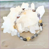 Bracelet pierre roulée en Agate - La Pierre FR