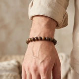 Bracelet Bronzite en Perles de 6 ou 8 mm, sur Mesure
