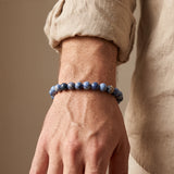 Bracelet Dumortiérite en Perles de 6 ou 8 mm, sur Mesure