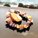 Bracelet en pierre Jaspe Mokaite - La Pierre FR