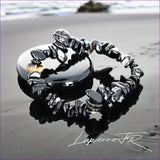 Bracelet en pierre Onyx noir - La Pierre FR