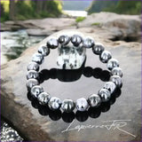 Bracelet pierre naturelle Gabbro indigo - La Pierre FR