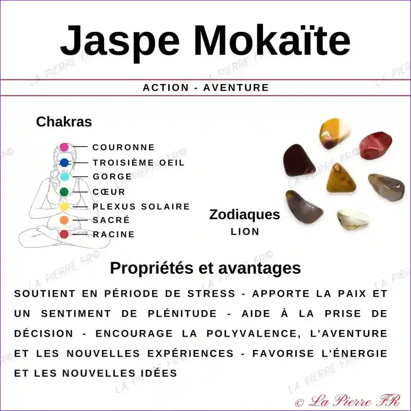 Vertus du bracelet en pierre de Jaspe Mokaite 