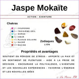 Vertus du bracelet en pierre de Jaspe Mokaite 
