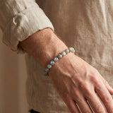 Bracelet Labradorite Homme et Femme, Perles 6 ou 8 mm (Protection)