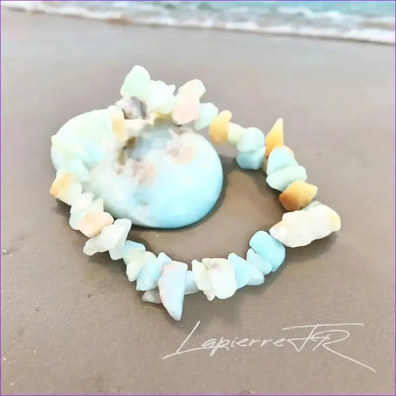 Bracelet pierre Amazonite - La Pierre FR