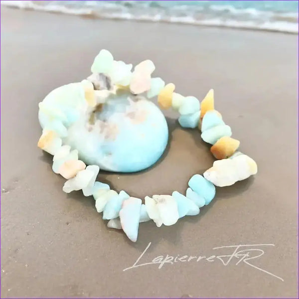 Bracelet pierre Amazonite - La Pierre FR