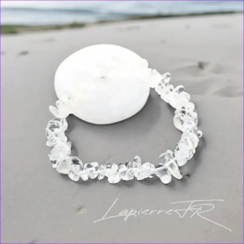 Bracelet pierre Cristal de Roche - La Pierre FR
