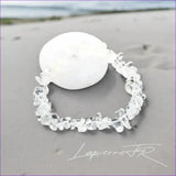 Bracelet pierre Cristal de Roche - La Pierre FR