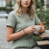 Bracelet Tourmaline Œil de Chat “Protection et Confiance” en perles de pierre naturelle ronde sur mesure