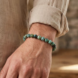 Bracelet Turquoise Africaine en Perles de 6 ou 8 mm sur Mesure