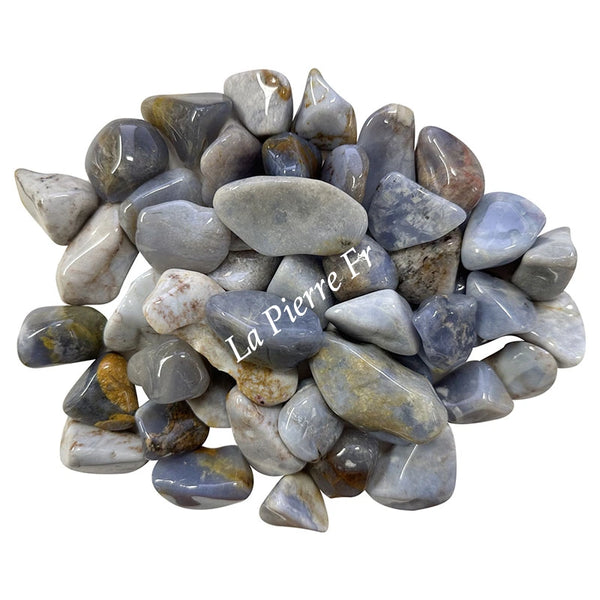 Calcédoine bleue pierre naturelle – bleu ciel apaisant et vertus en lithothérapie
