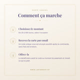 Carte cadeau La Pierre FR