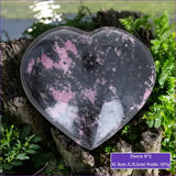 Cœur en Rhodonite minéraux