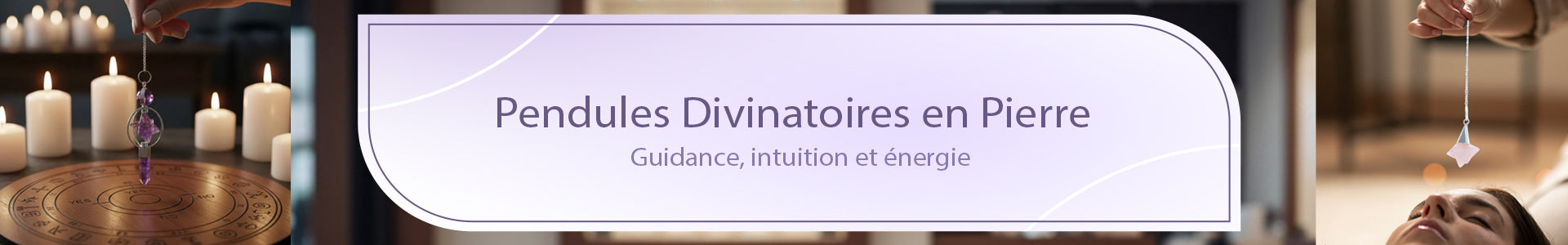 Pendules en pierre naturelle pour radiesthésie et intuition