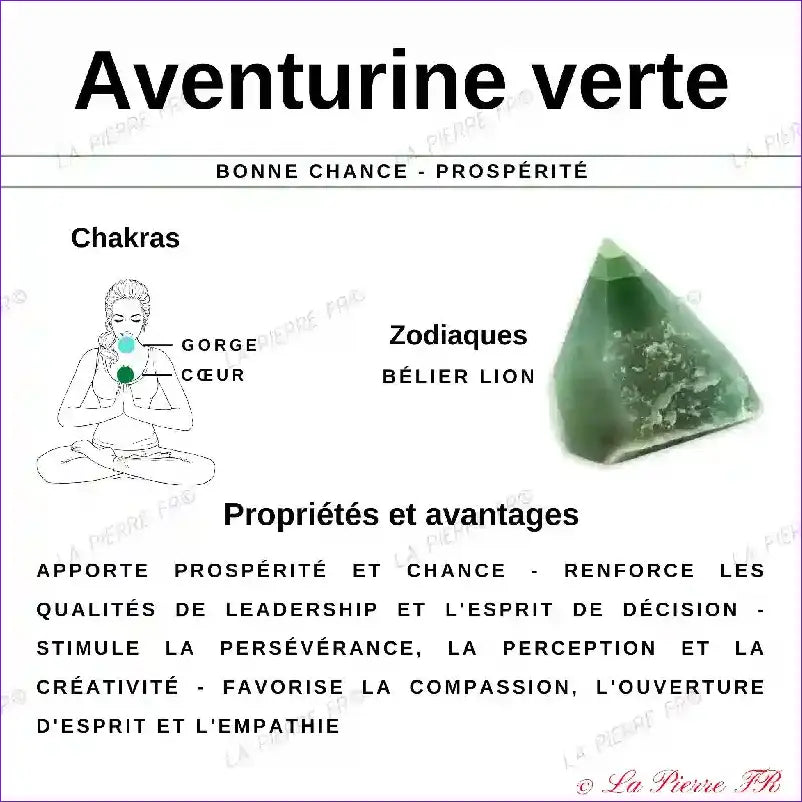 vertus du collier en aventurine verte