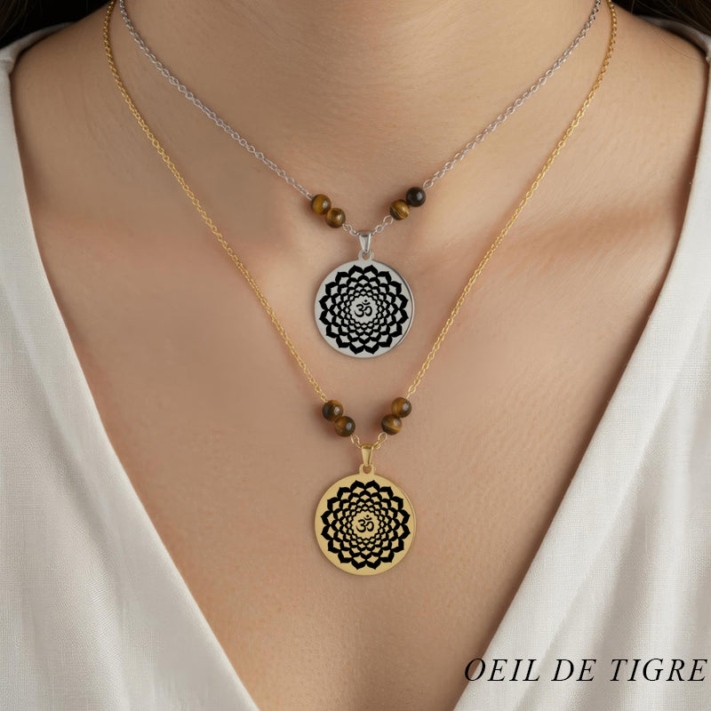 Collier Chakra Couronne (Sahasrara) — Spiritualité, connexion et élévation