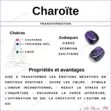 verts du Collier Charoïte