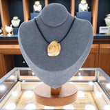 Pendentif pierre Citrine (roulée & percée)