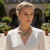 Collier en Hématite, Aventurine et Quartz Rose (Trio)