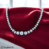 Collier en Hématite à Grosses Boules